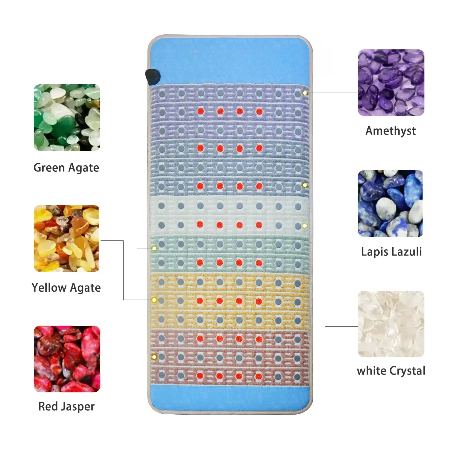Reliable Natural Crystal Mat R - Oxygen Yoga & Fitness Urbandale avis et prix
