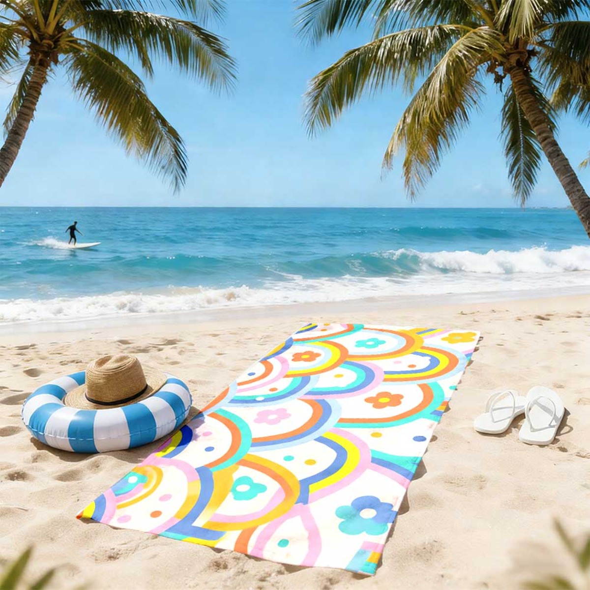 One Beach Towel That Is Reusab - Yoga In Fitness avis et prix