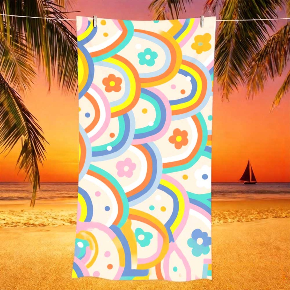 One Beach Towel That Is Reusab - Yoga In Fitness avis et prix