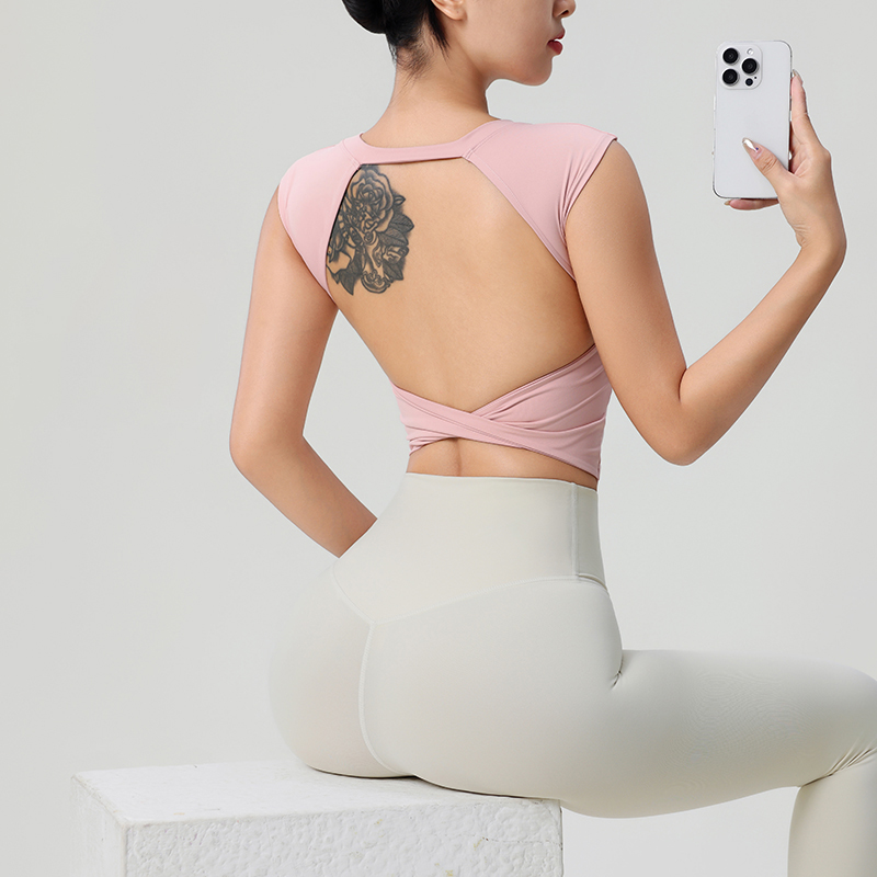 Women's Backless Fitness Cloth - Yoga Fitness Top avis et prix