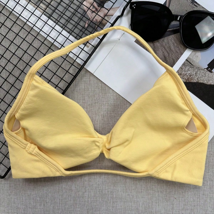 Women Elegant Backless Spaghet - Yoga Fitness Top avis et prix