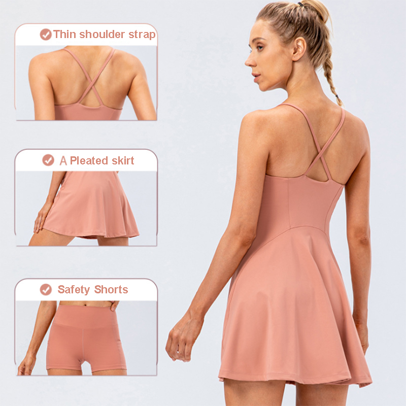 Women Tennis Yoga Skirt High S - Yoga Fitness Dress avis et prix