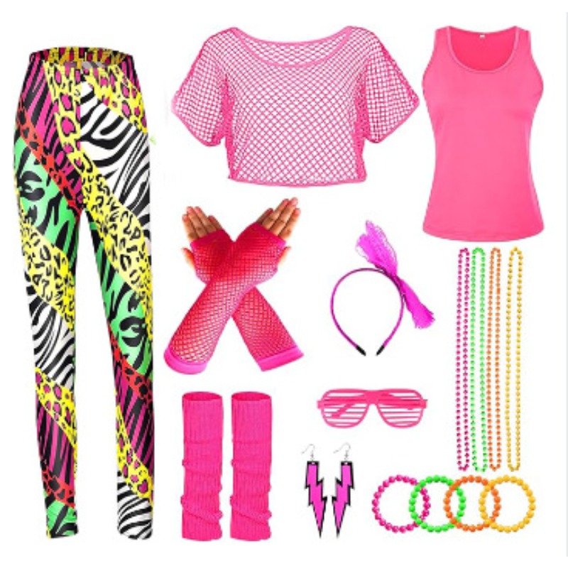 1980s Halloween Costume Set Me - Yoga Fitness Holiday avis et prix