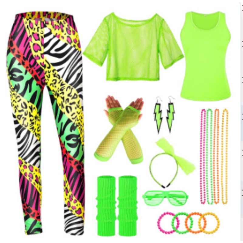1980s Halloween Costume Set Me - Yoga Fitness Holiday avis et prix
