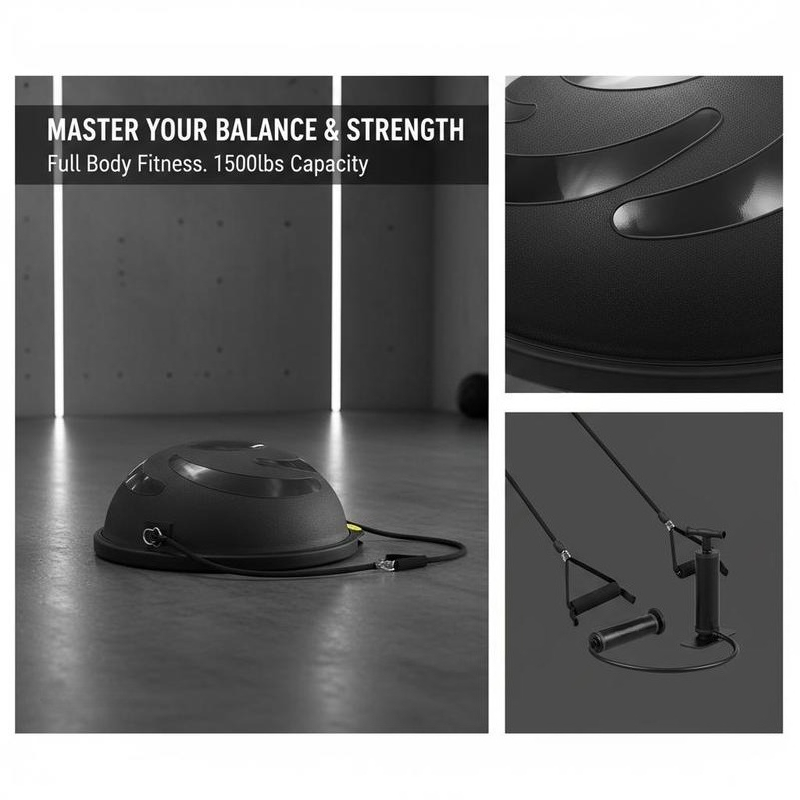 Semi-Sphere Balance Trainer 26 - Yoga Fitness Studio avis et prix