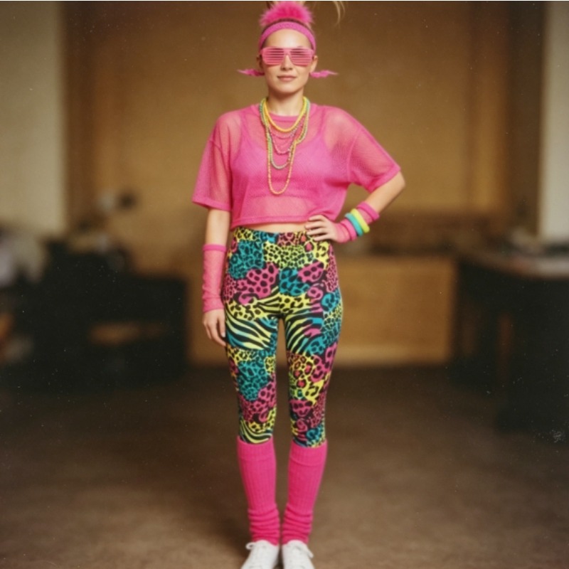 1980s Retro Dance Party Wear B - Yoga Fitness Holiday avis et prix