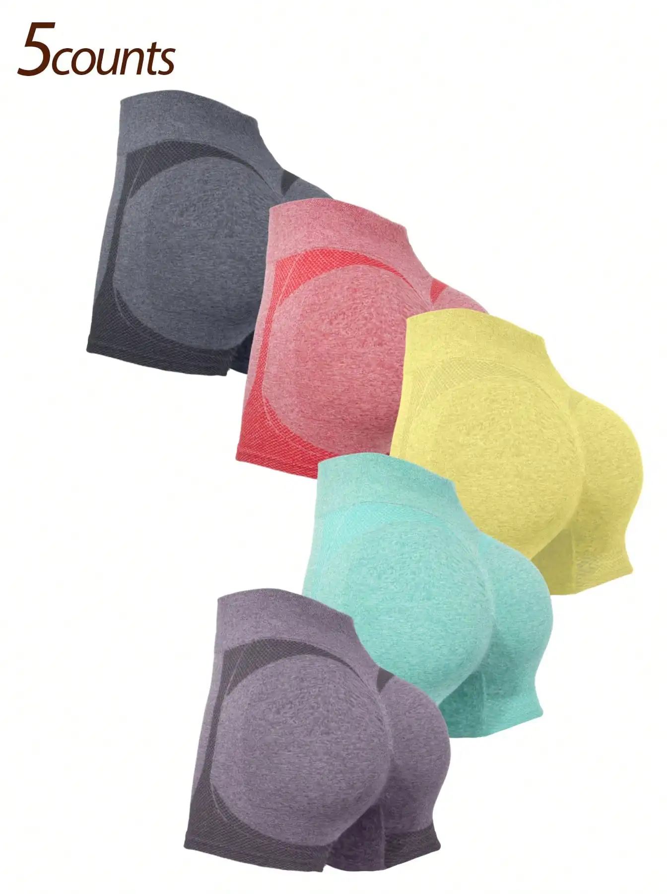 [Seamless Yoga Shorts] 5pcs Hi - Yoga Fitness Top avis et prix