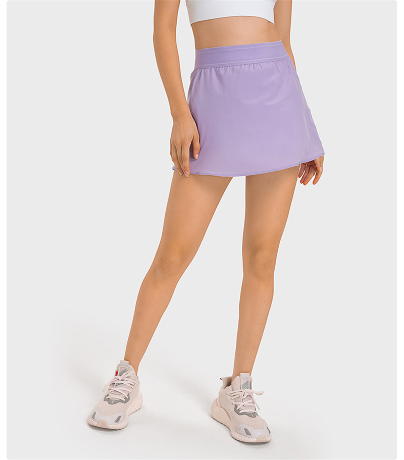 Women 2 In 1 Sport Tennis Skir - Yoga Fitness Dress avis et prix