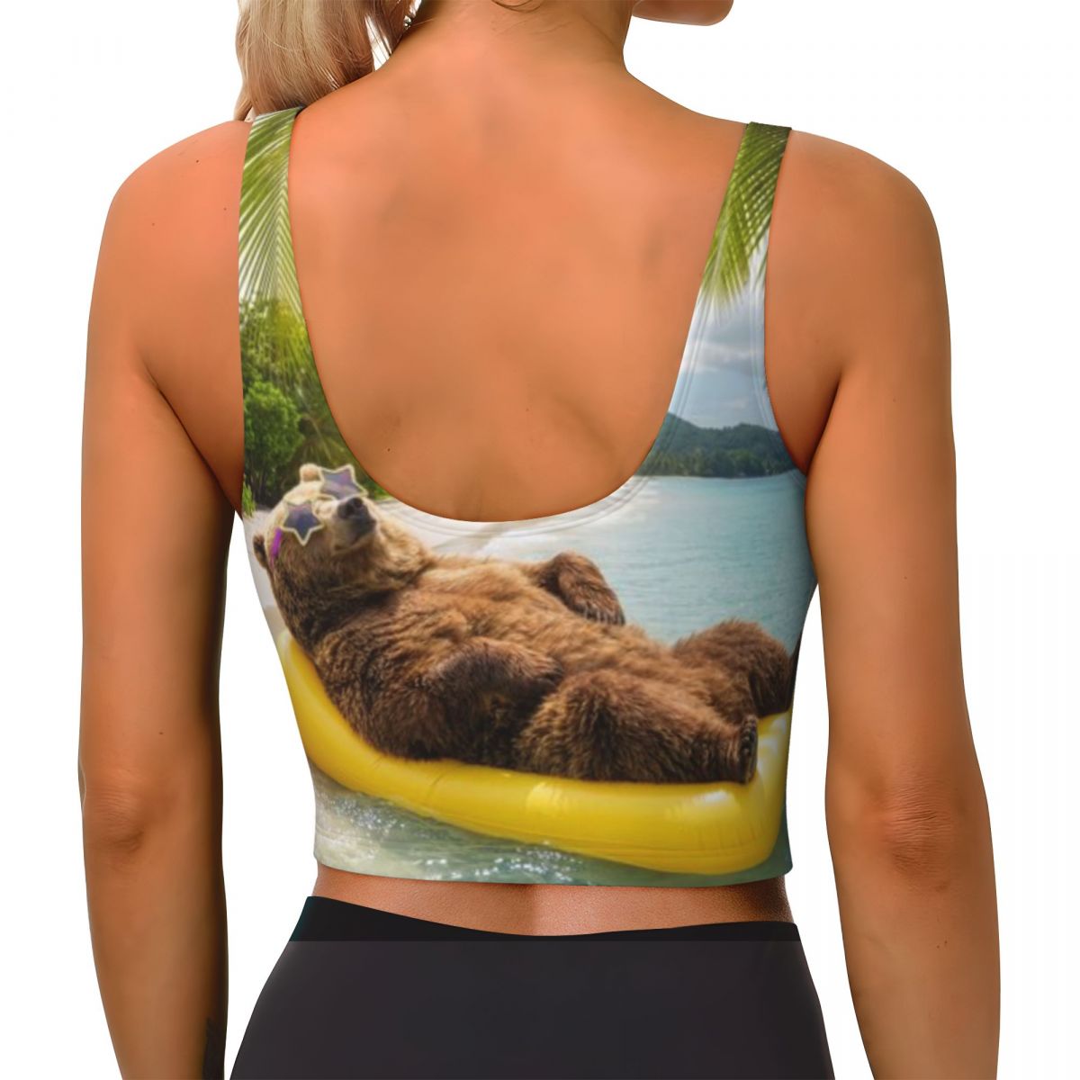 Color Block Yoga Top Grizzly B - Yoga Fitness Holiday avis et prix