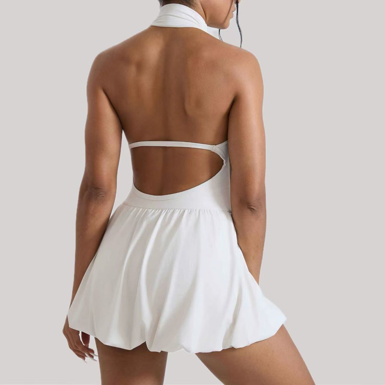 Ningyu High Neck Golf Tennis D - Yoga Fitness Dress avis et prix