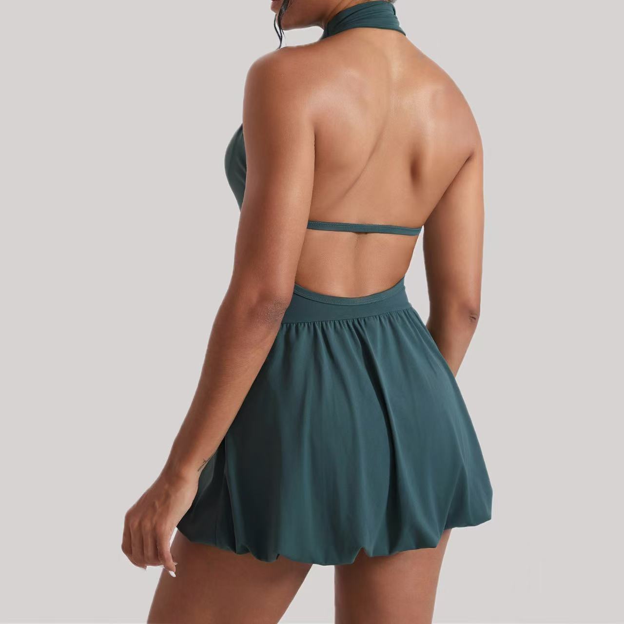 Ningyu High Neck Golf Tennis D - Yoga Fitness Dress avis et prix