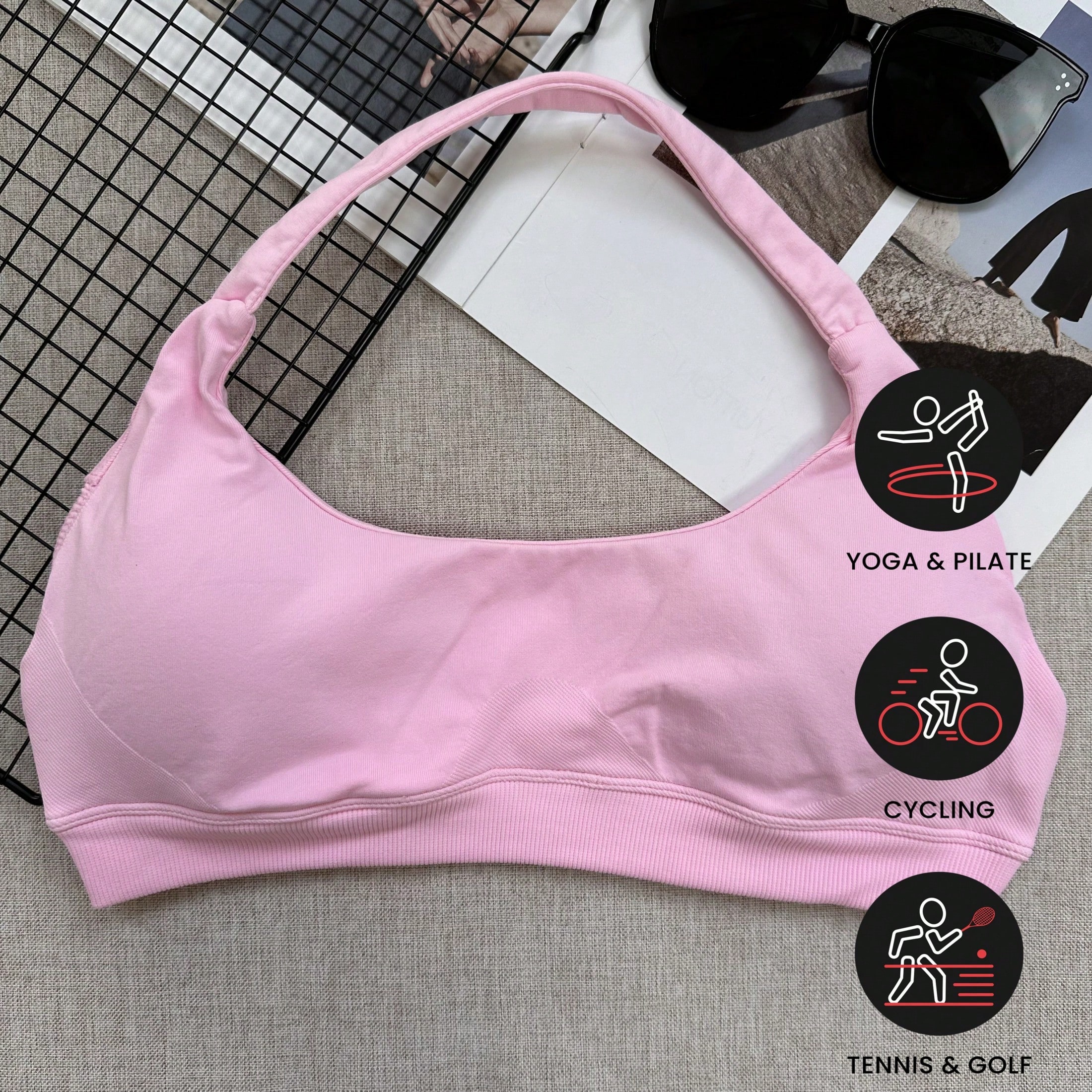Women's High Impact Sports Bra - Yoga Fitness Top avis et prix