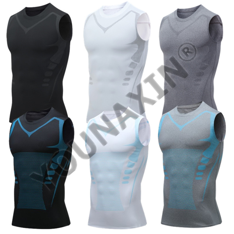 3 Pieces Men's Sleeveless T-Sh - Yoga Fitness Top avis et prix