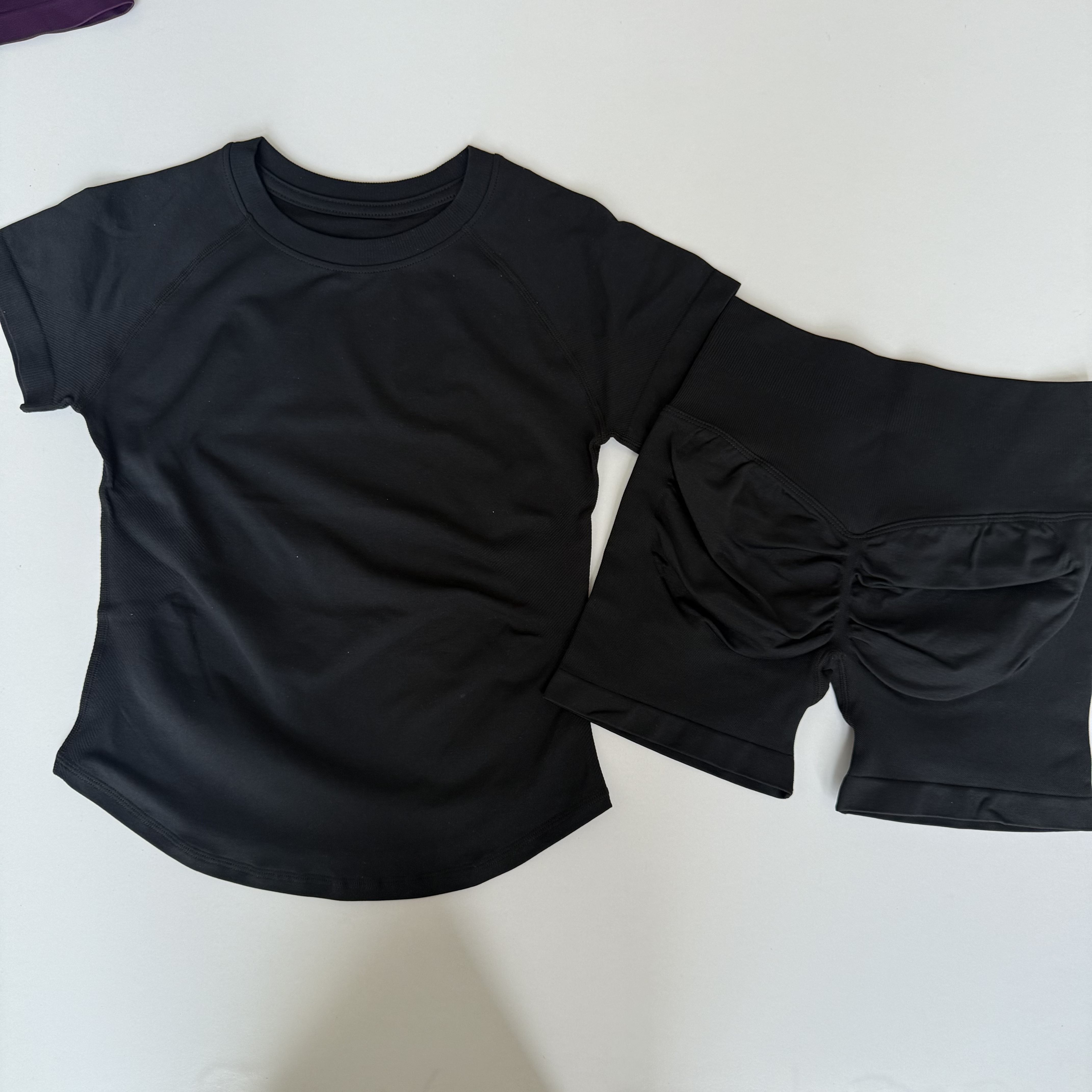 2 Pieces Sports Sets Short Sle - Yoga Fitness Top avis et prix