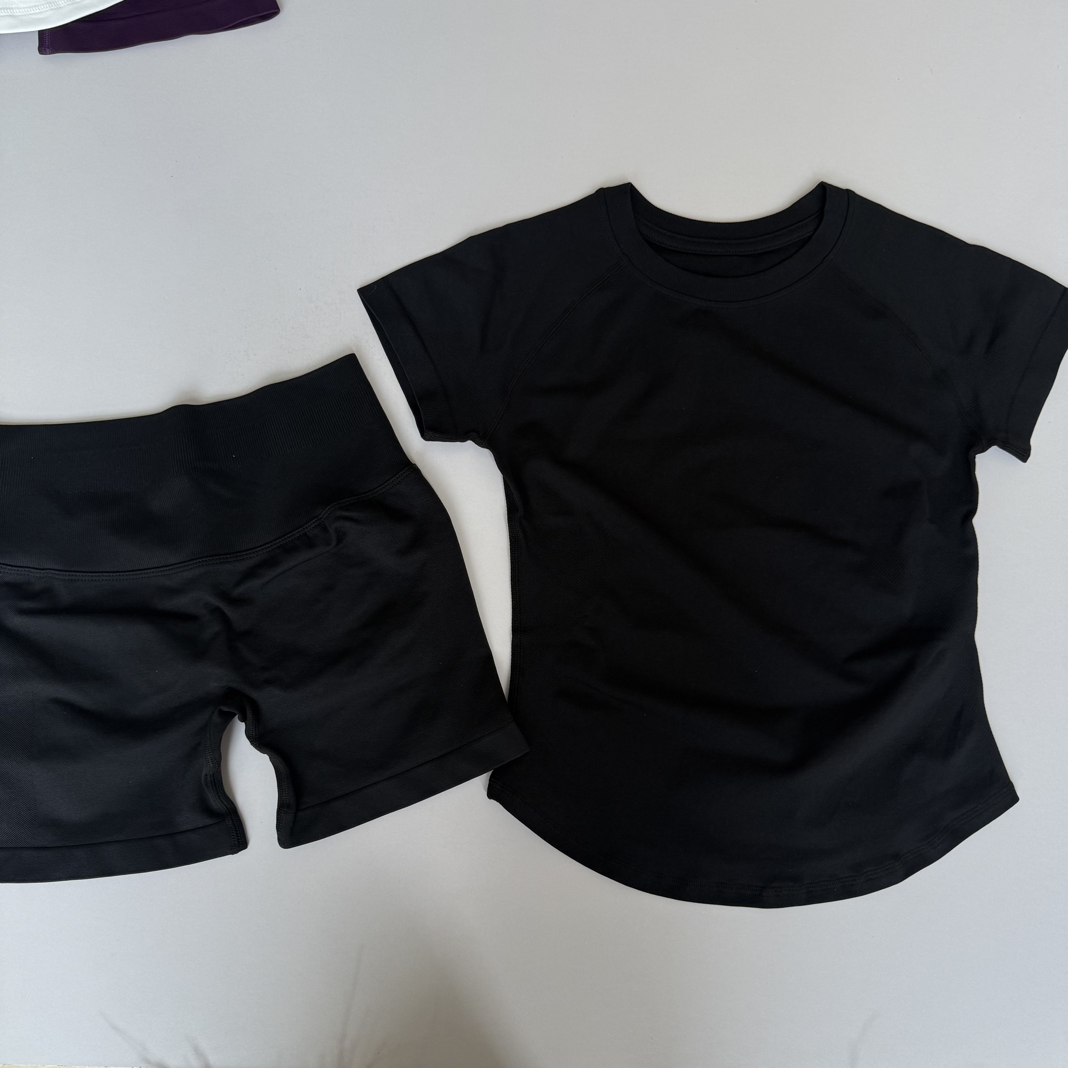 2 Pieces Sports Sets Short Sle - Yoga Fitness Top avis et prix