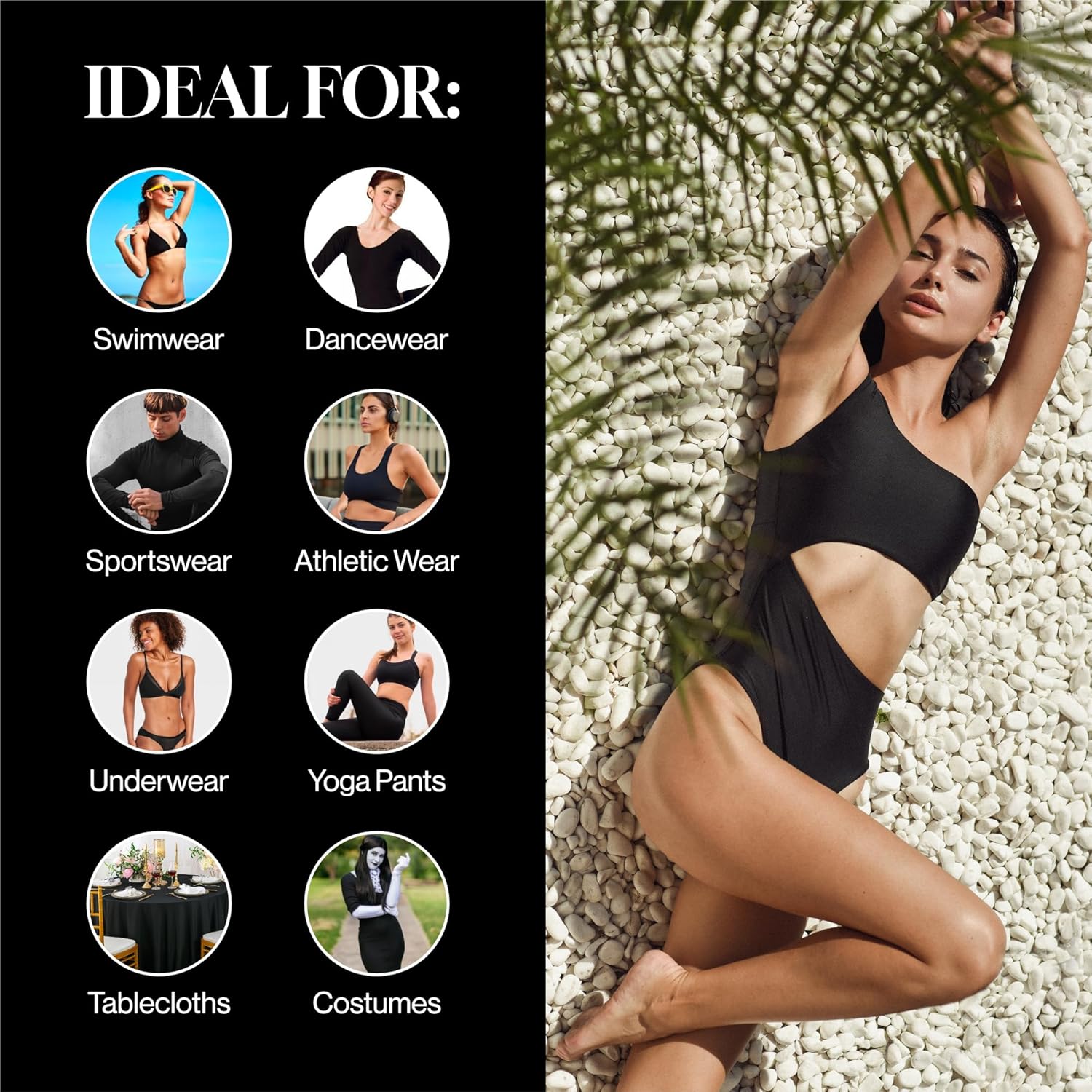 Spandex Fabric,4 Way Stretch L - Yoga Fitness Top avis et prix